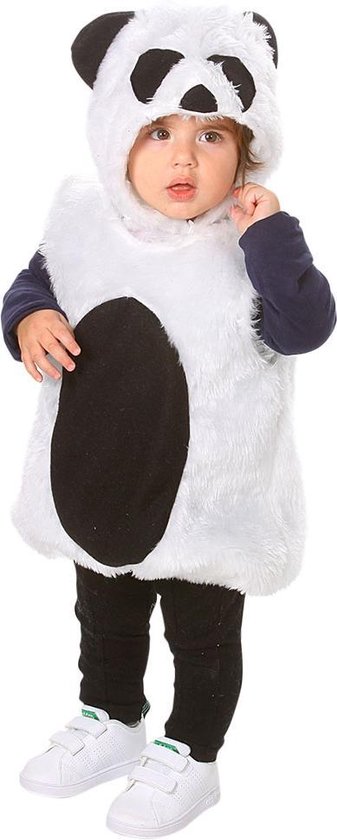 Panda Kostuum | Kleine Luie Kind Kostuum | 104 | Carnavalskleding | bol.com