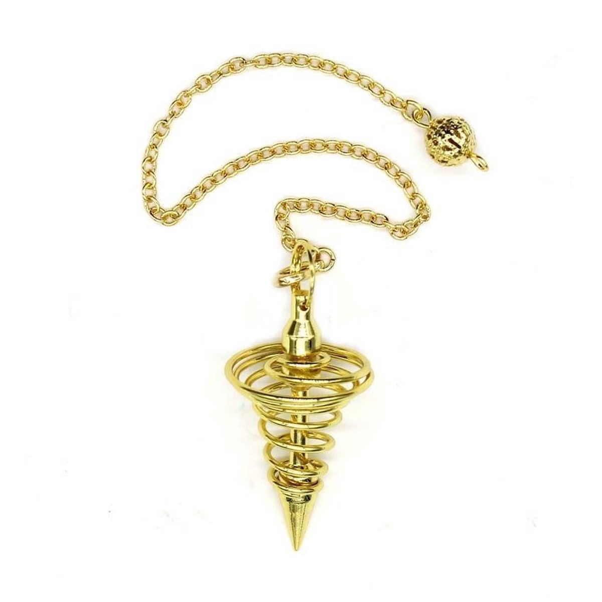 Pendelsteen - Waarzeggerij - Spirituele schroef - Spits - Reiki - Chakra - Accessoires - A