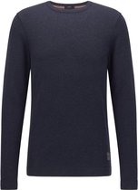 Hugo Boss T-shirt Longsleeve Tempest Donkerblauw - maat XXL