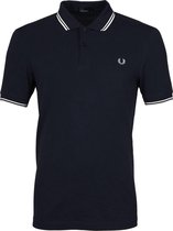 Fred Perry Polo Navy White - maat M