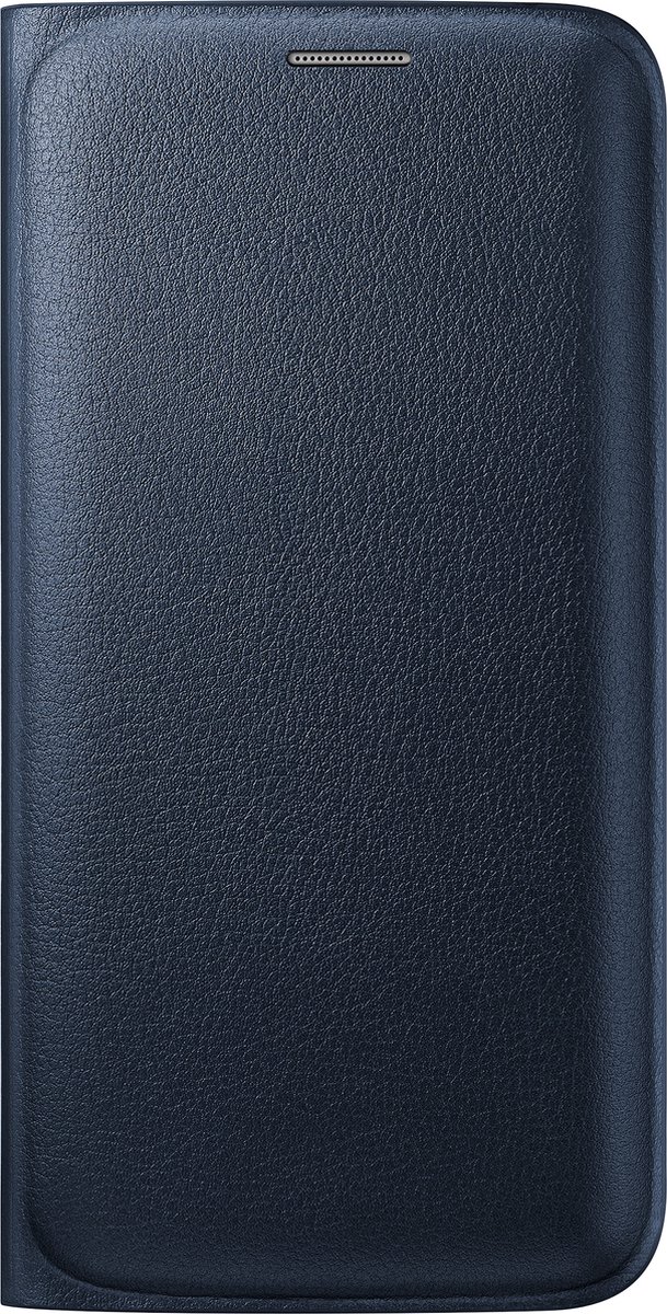 Samsung flip case - zwart - Samsung G925 Galaxy S6 Edge