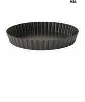 H&L cakevorm - taartvorm - rond - 24 cm - uitneembare bodem