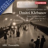 Arc Ensemble Erika Raum Marie Berar - Klebanov Chamber Works (CD)