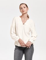 TAIFUN Dames Vrouwelijke blouse in bohostijl Canvas-48