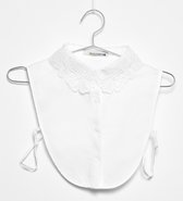 Kraagjeskopen.nl® Loose Wit Collar Lace Fleurs Collar - Cols de chemises de chemisier pour femme