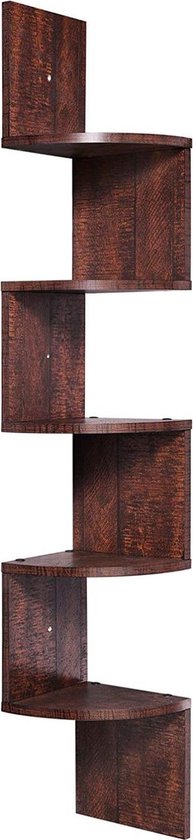EWART WOODS Halve cirkel Drijvende Wandplank Staal