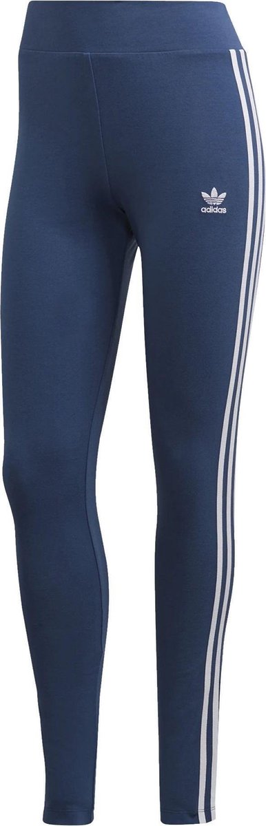 soep praktijk Perceptueel adidas Originals legging Vrouwen blauw FR34 | bol.com