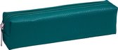 etui Classic 19 x 5 cm kunstleer turquoise