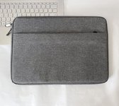 Laptop sleeve voor HP Elite 360 - laptop sleeve - Met Ritssluiting - extra accessoiresvak - Universeel -hoes - horizontaale zijvak - spatwaterbestending - Extra bescherming 13,3 in