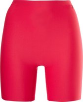 ten Cate Secrets women long shorts (1-pack) - dames lange boxer hoge taille - rood - Maat: M