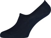 Tommy Hilfiger damessokken Footie (2-pack) - onzichtbare sneakersokken katoen - donkerblauw - Maat: 35-38