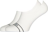 Calvin Klein damessokken Alice (2-pack) - onzichtbare sneakersokken - wit -  Maat: 36-40