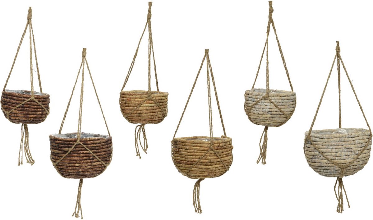 Basket waterhyacint 19x31cm per stuk
