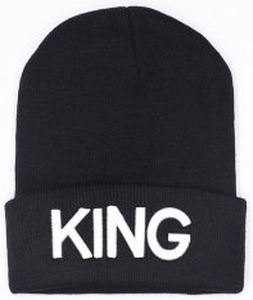 Winkrs | Beanie "King" Zilver | Muts | Hoofddeksel | One Size Unisex