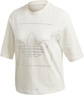 adidas Originals T Shirt T-shirt Vrouwen Witte 38