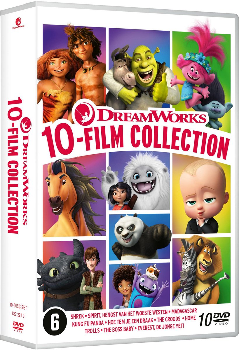 Dreamworks 10 Movie Collection Dvd Dvd s Bol