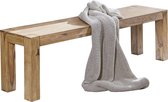 Zitbank - Eetbank - Handgemaakt - Hout - Bruin - 180x35 cm