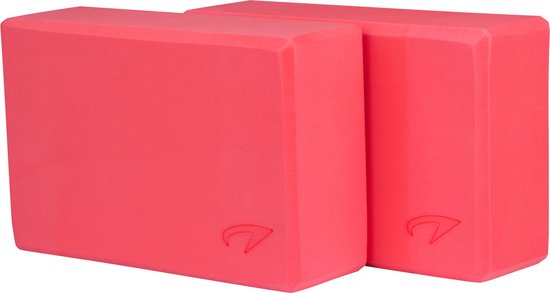 Avento Yoga Blok Set van 2 - Foam - Roze - Avento