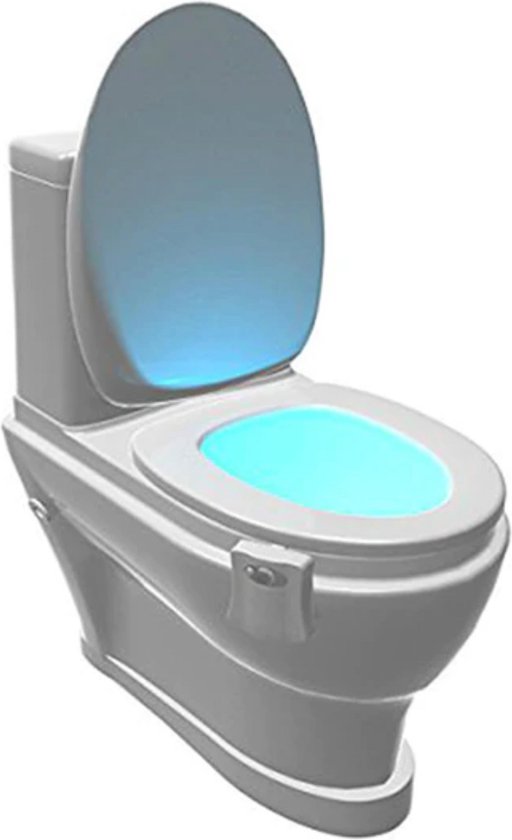 Afwijking Intiem Dakraam WC Verlichting LED – 16 kleuren - Met Sensor – Toilet verlichting –... | bol .com