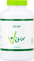 Vitiv Vitamine K2 met D3 60 capsules