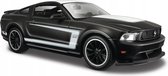Ford Mustang Boss 302 (Zwart/Wit) 1/24 Maisto Design - Modelauto - Schaalmodel - Model auto  - Miniatuurauto - Miniatuur autos