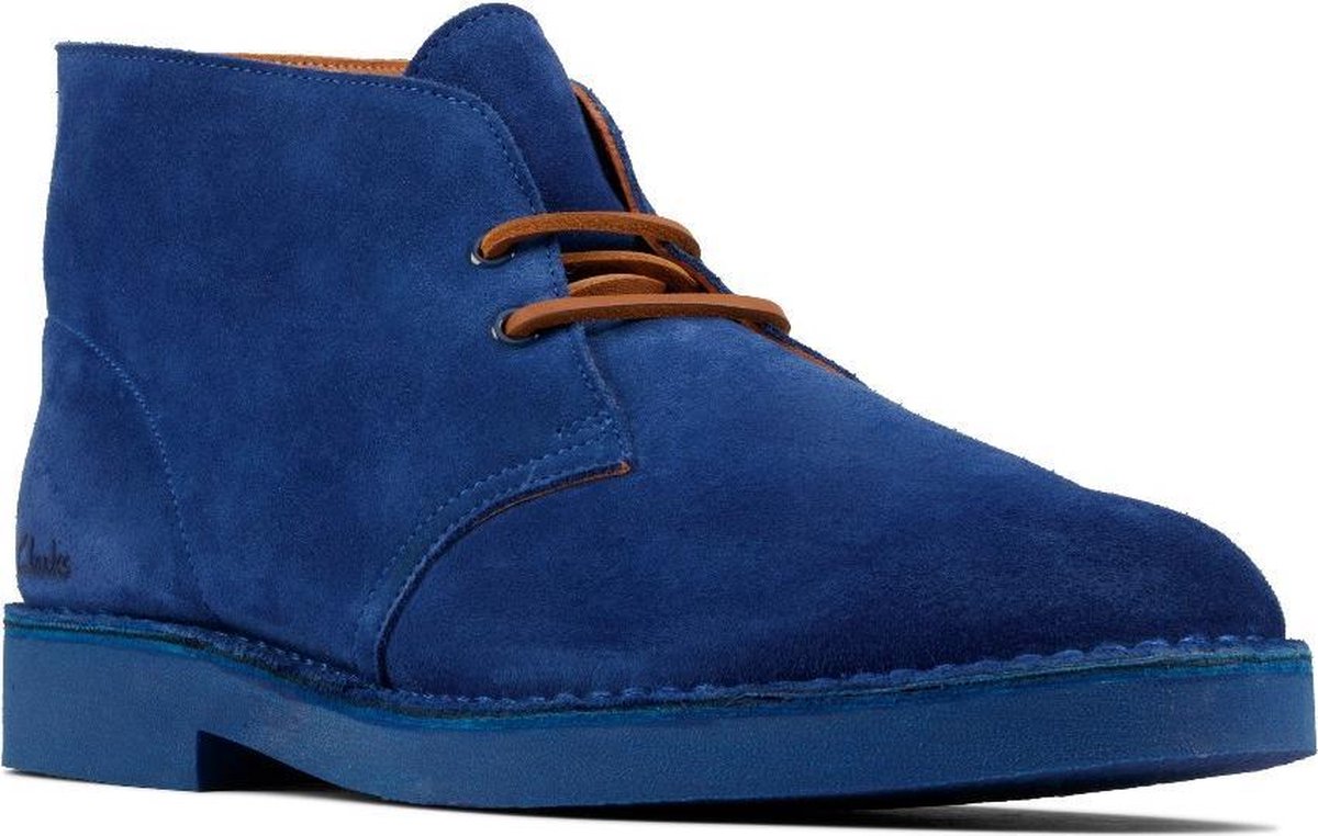Clarks Heren schoenen Desert Boot 2 G blue suede