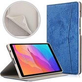 Tablet hoes geschikt voor Huawei MatePad T8 Wallet TPU Book Case - Blauw