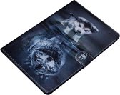 Luxe Bescherm-Etui Map voor Samsung Galaxy Tab A 10.1 2019 - Wolf 2*