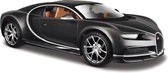 Bugatti Chiron Grijs 1/24 Maisto - Modelauto - Schaalmodel - Model auto - Miniatuurauto - Miniatuur autos