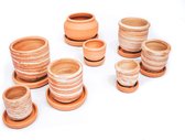 Mini Pottery Pack - Mixed Clay Collection (8 potjes)