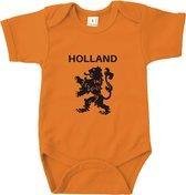 Romper Holland - Hollandse cadeautjes - Maat 62/68 - Romper korte mouw oranje