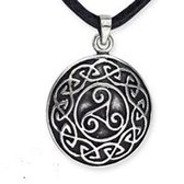 etNox - pendant Celtic Triscelion - 925 silver