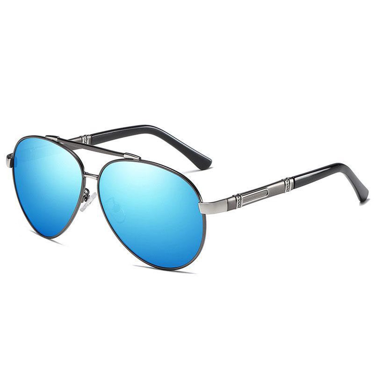 Shoplace Blue Zonnebril heren met UV400 en polarisatiefilter - Blauw