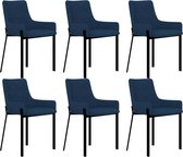 Eetkamerstoelen set 6 stuks  (Incl LW anti kras viltjes) - Eetkamer stoelen - Extra stoelen voor huiskamer - Dineerstoelen – Tafelstoelen .