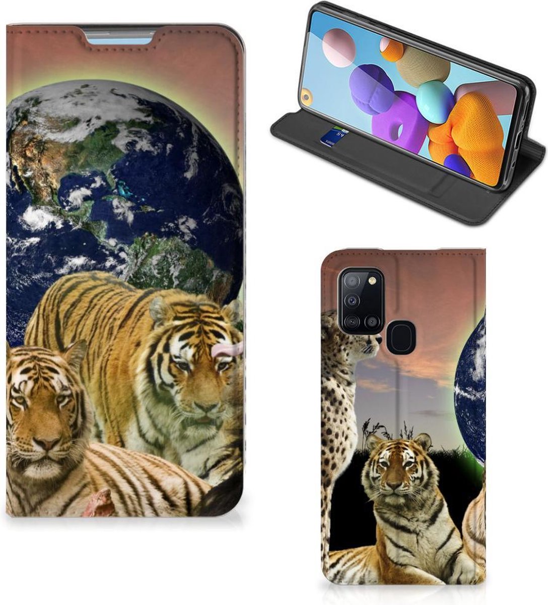 Samsung Galaxy A21s Hoesje maken Roofdieren