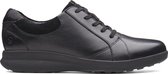 Clarks Un Adorn Lace Dames Veterschoenen - Black Combi - Maat 39