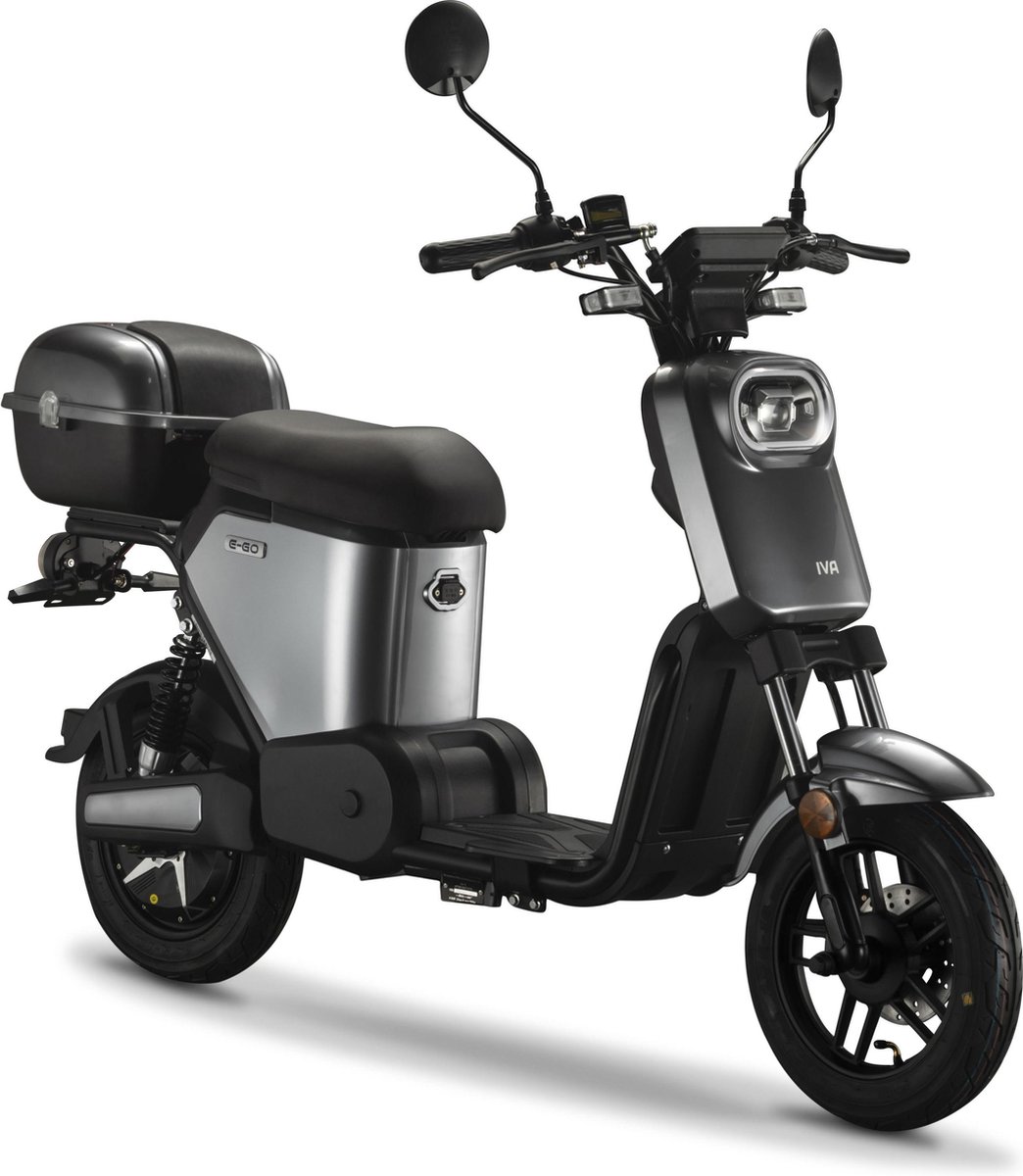 IVA E-GO S2 Elektrische Scooter Zilver