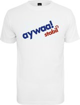 Heren Aywaa Stabil T-Shirt wit
