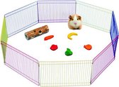 Exercise Play Hamsterkooi - 105,5 L x 37 B x 23 H cm - Knaagdier Konijnenkooi