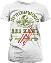 A NIGHTMARE ON ELM STREET - T-Shirt Springwood High School GIRLY (M)