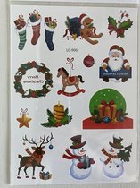 Fake tattoo Kids Kerst / Tijdelijke Tattoos / Nep Tatoeage / Fake Tattoo