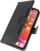 Luxe Portemonnee Hoesje voor iPhone 11 Zwart