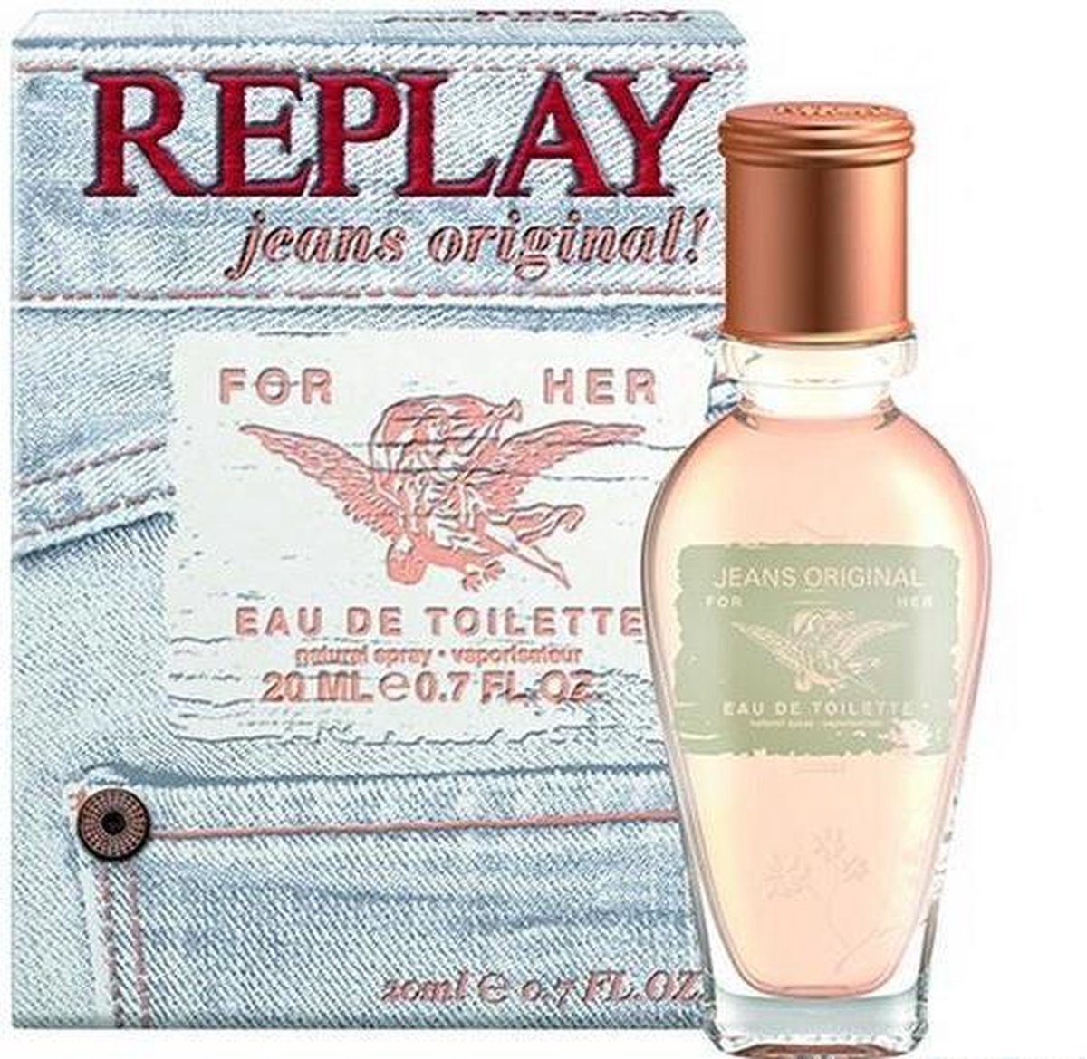 Replay Jeans Original For Her Eau De Toilette | bol.com