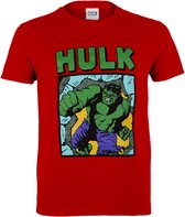 Marvel Hulk Smash - Jongens T-Shirt Rood -2-3 Jaar