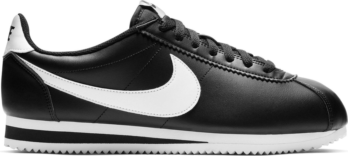 Toegeven Toepassen Verdachte Nike Classic Cortez Dames Sneakers - Black/White-White - Maat 38 | bol.com