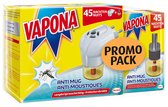 VAPONA Insecten Bestrijding - Anti Mug Muggenstekker - Voordeelverpakking - Extra Navulling
