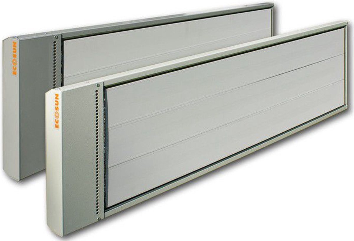 850W hoog temperatuur infrarood heater donkerstraler Fenix Ecosun 230V, 1 fase aansluiting