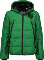 Super Rebel Jongens Wintersport jas - bottle green - Maat 8/128