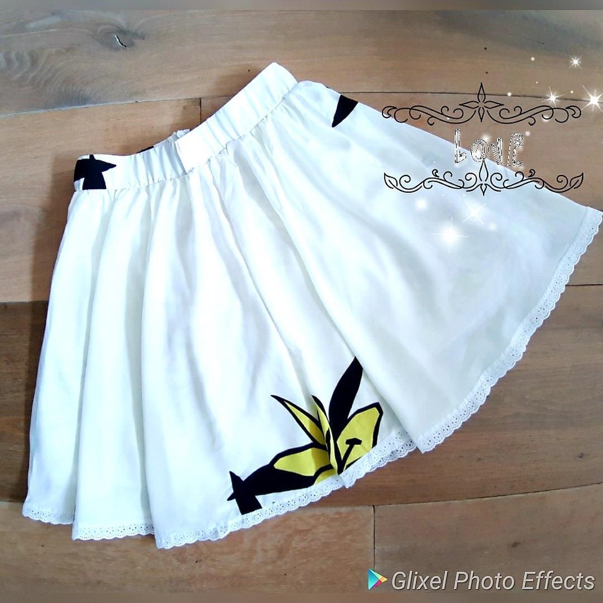 Mini Skirt / Witte Rok