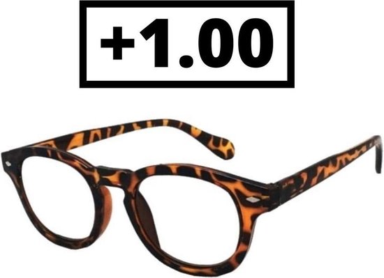Orange85 Leesbril Dames +1.00 - Panterprint - Leesbrillen - Dames Trendy -  Tijgerprint | bol.com